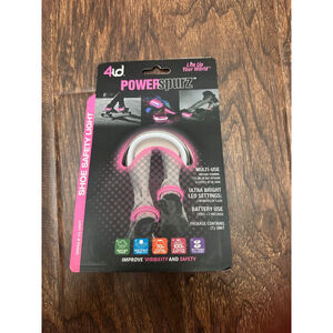 Safe Steps LED Clip On Shoe Safety Light Night Running Walking pink